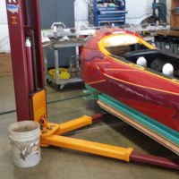 A7 custom 2 post garage lift