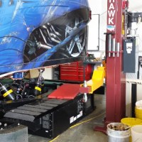 System I custom two post vehicle lift