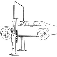 A-7 Mohawk 2 Post Lift