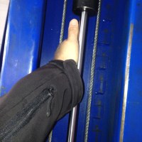 2 Post Lift Undersized Cylinders
