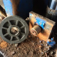 Failed cable roller