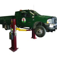 LC-12 Two Post Lift - Green Truck
