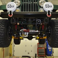 Mohawk 2 post vehicle lift shown at home shop