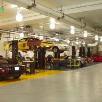 2 Post Auto Lift Low Riding Application