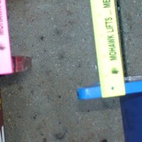 Mohawk fork lift mast vs. bent sheet metal