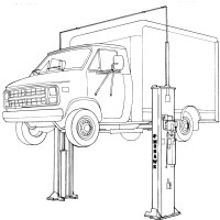 Mohawk 2 post car lift