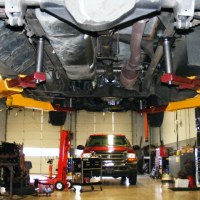 2 Post Bus Lift