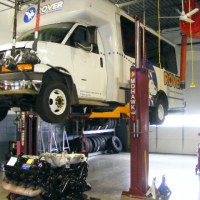 2 Post Bus Lift