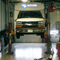 2 Post Bus Lift