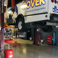 2 Post Bus Lift