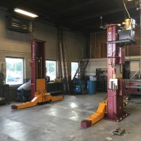 Mohawk's 2 post garage lift