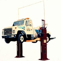 Mohawk's two post truck lift
