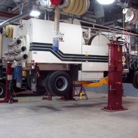 Mohawk's 2 post garage lift