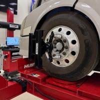 Alignment option with Hunter wheel alignment setup