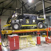 Four Post Military Lift 
