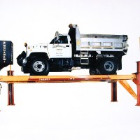 4 post car lift 